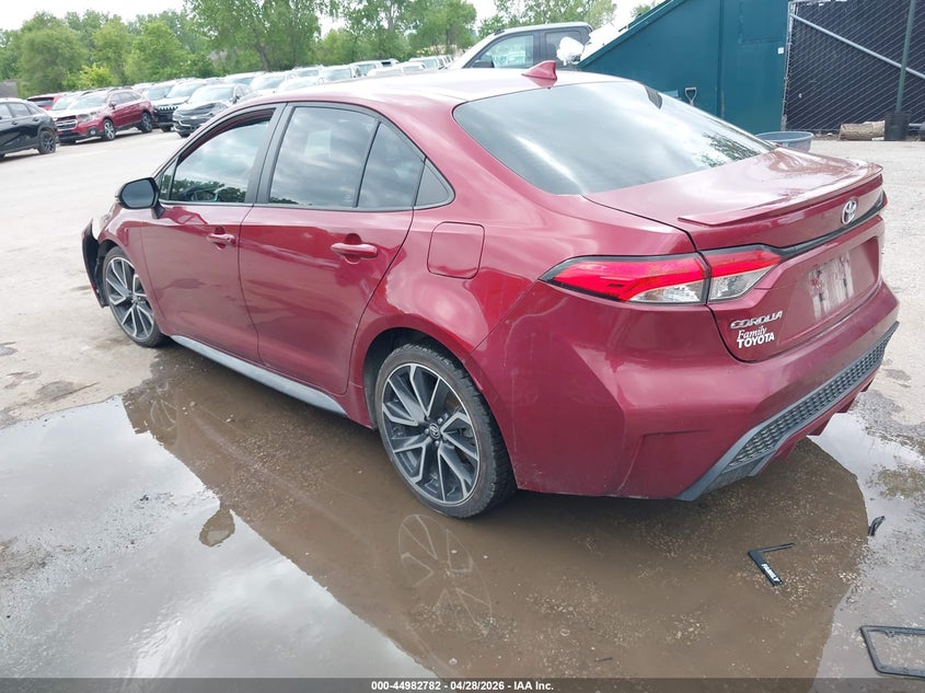 2022 Toyota Corolla VIN 5YFS4MCE3NP135241 IAAI salvage auction — FRONT END, Salvage Title, sold $4,000 on 2026-07-05 (photo 3)