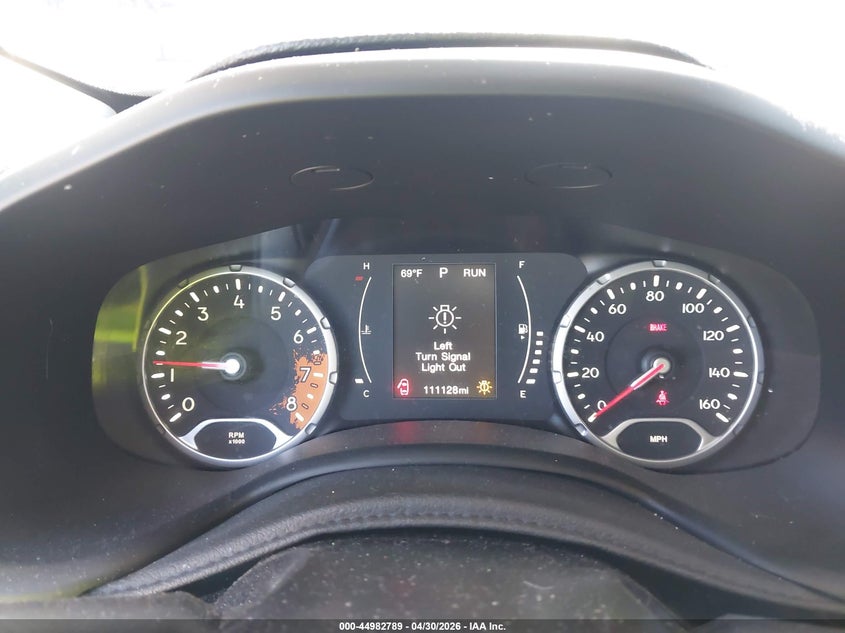 2016 Jeep Renegade VIN ZACCJBBT7GPD00202 IAAI salvage auction — LEFT FRONT, Clear (Indiana), sold $1,950 on 2026-07-24 (photo 7)