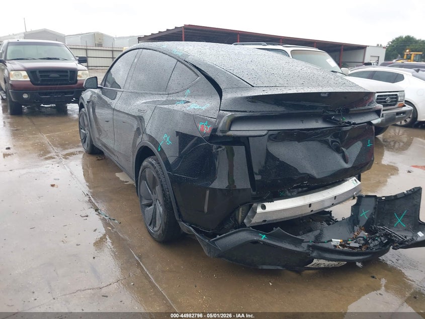 2026 Tesla Model y VIN 7SAYGDED1TA494733 IAAI salvage auction — REAR END, Original (Texas), sold $17,800 on 2026-08-23 (photo 3)
