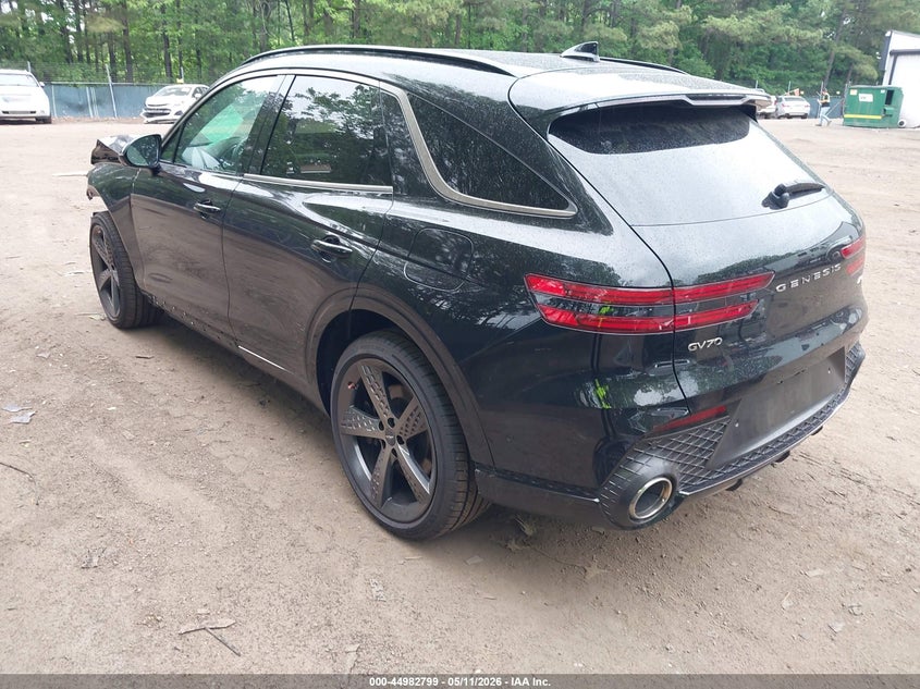 2024 Genesis Gv70 VIN 5NMMADTB4RH006674 IAAI salvage auction — FRONT END, Salvage (Virginia), sold $14,400 on 2026-07-09 (photo 3)