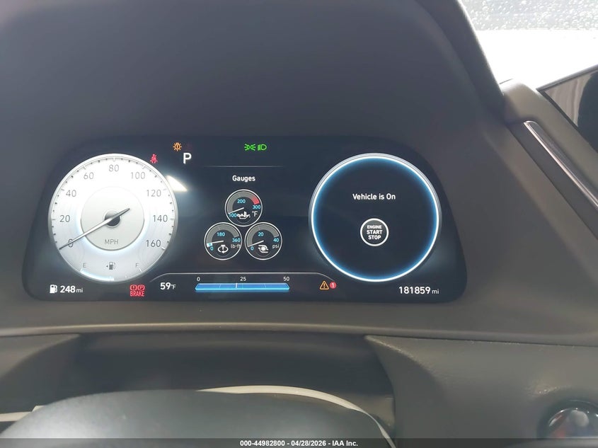 2021 Hyundai Sonata VIN 5NPEK4JC1MH129938 IAAI salvage auction — FRONT END, Salvage Title, sold $3,650 on 2026-07-24 (photo 7)
