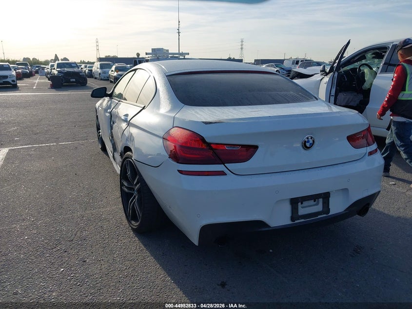 2019 BMW 6er VIN WBA6D0C53KG853084 IAAI salvage auction — LEFT SIDE, Salvage Title, sold $6,900 on 2026-07-30 (photo 3)