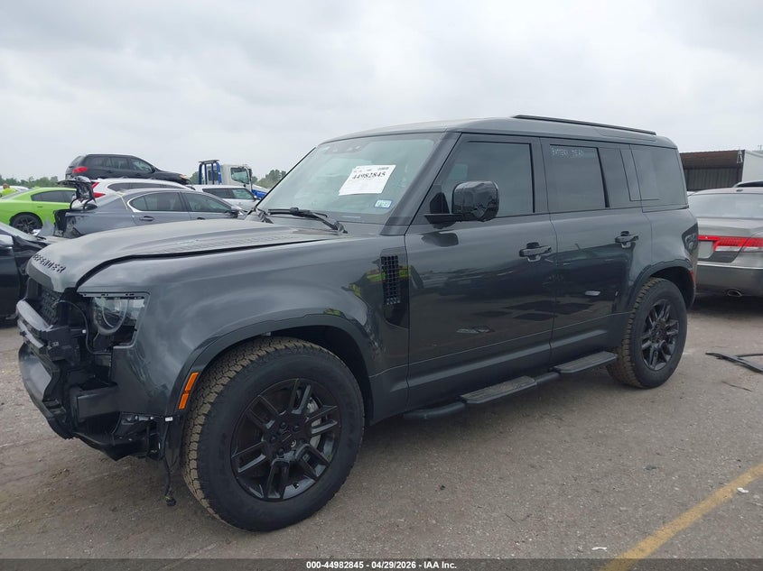 2026 Land rover Defender VIN SALEJ7EX3T2487553 IAAI salvage auction — RIGHT FRONT, Original (Texas), sold $46,800 on 2026-07-06 (photo 2)