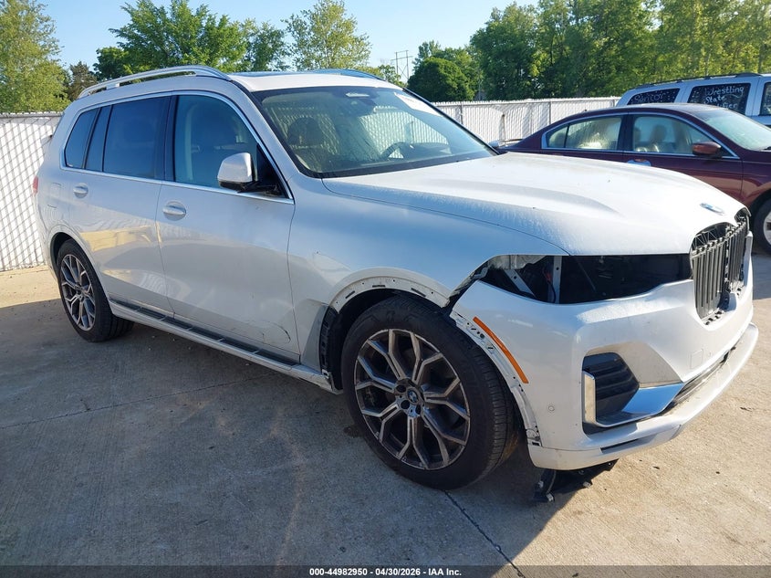 2022 BMW X7 VIN 5UXCW2C08N9N07054 IAAI salvage auction — FRONT END, Salvage (Missouri), sold $28,300 on 2026-07-13 (photo 1)