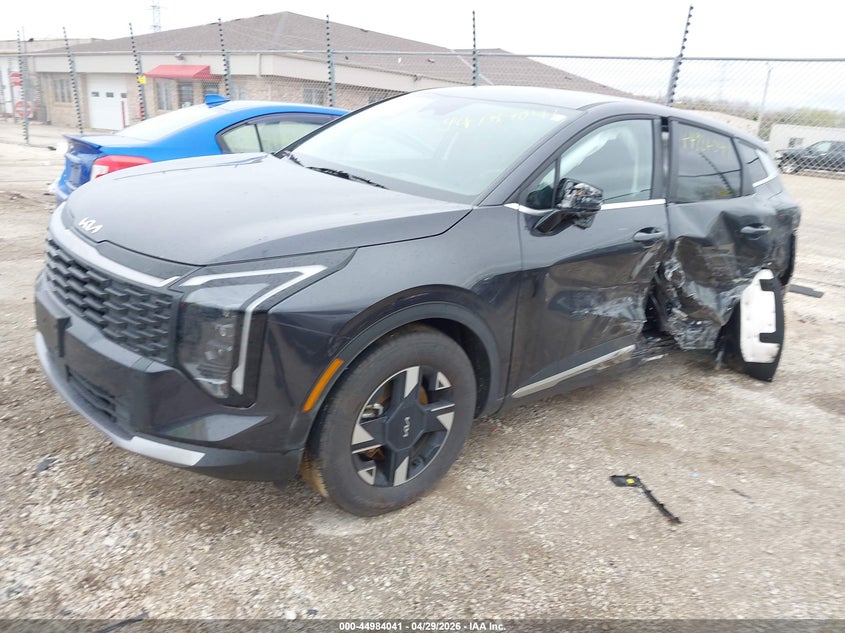 2026 Kia Sportage VIN 5XYK2CDF9TG392834 IAAI salvage auction — LEFT SIDE, Salvage Title, sold $8,100 on 2026-07-07 (photo 2)