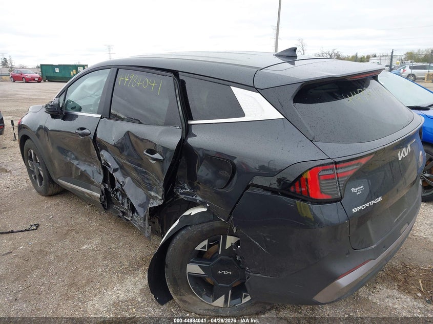 2026 Kia Sportage VIN 5XYK2CDF9TG392834 IAAI salvage auction — LEFT SIDE, Salvage Title, sold $8,100 on 2026-07-07 (photo 3)