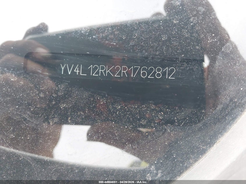2024 Volvo Xc60 VIN YV4L12RK2R1762812 IAAI salvage auction — FRONT END, Salvage Title, sold $11,600 on 2026-07-19 (photo 9)
