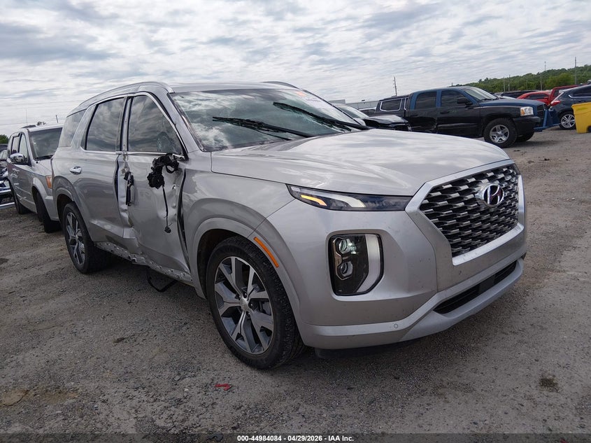 2022 Hyundai Palisade VIN KM8R5DHE9NU436633 IAAI salvage auction — SIDE, Clear (Oklahoma), sold $11,600 on 2026-07-14 (photo 1)