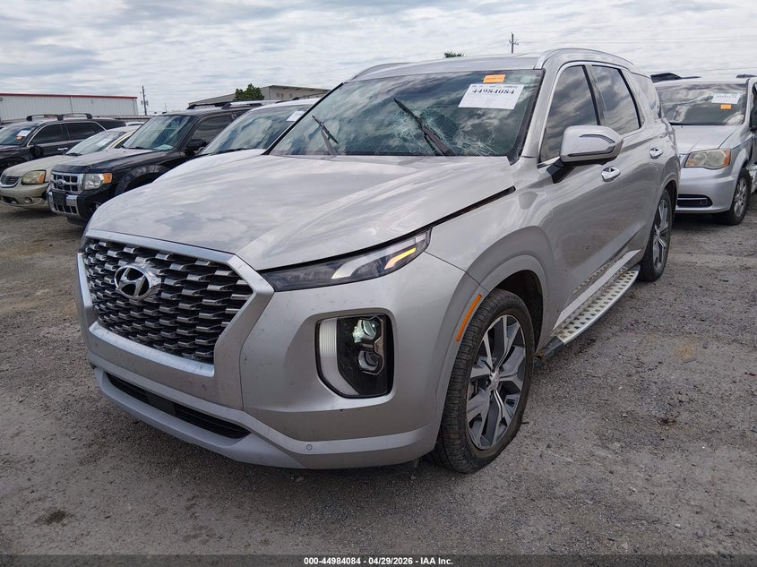 2022 Hyundai Palisade VIN KM8R5DHE9NU436633 IAAI salvage auction — SIDE, Clear (Oklahoma), sold $11,600 on 2026-07-14 (photo 2)