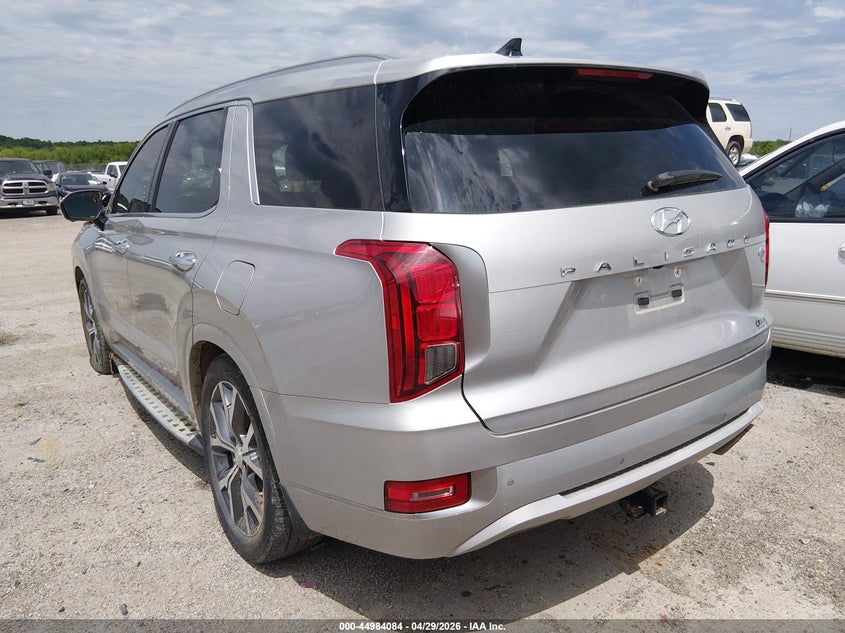 2022 Hyundai Palisade VIN KM8R5DHE9NU436633 IAAI salvage auction — SIDE, Clear (Oklahoma), sold $11,600 on 2026-07-14 (photo 3)