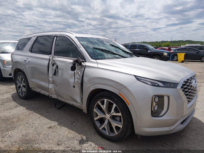 2022 Hyundai Palisade VIN KM8R5DHE9NU436633 IAAI salvage auction — SIDE, Clear (Oklahoma), sold $11,600 on 2026-07-14 (photo 6)