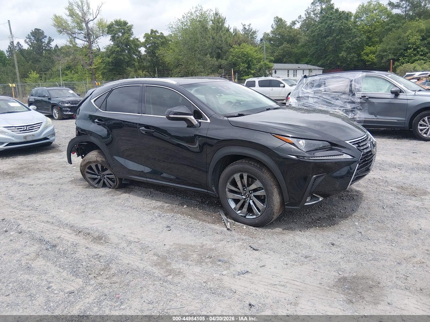 2019 Lexus Nx VIN JTJYARBZ3K2144601 IAAI salvage auction — RIGHT REAR, Rebuildable (Florida), sold $6,600 on 2026-07-21 (photo 1)