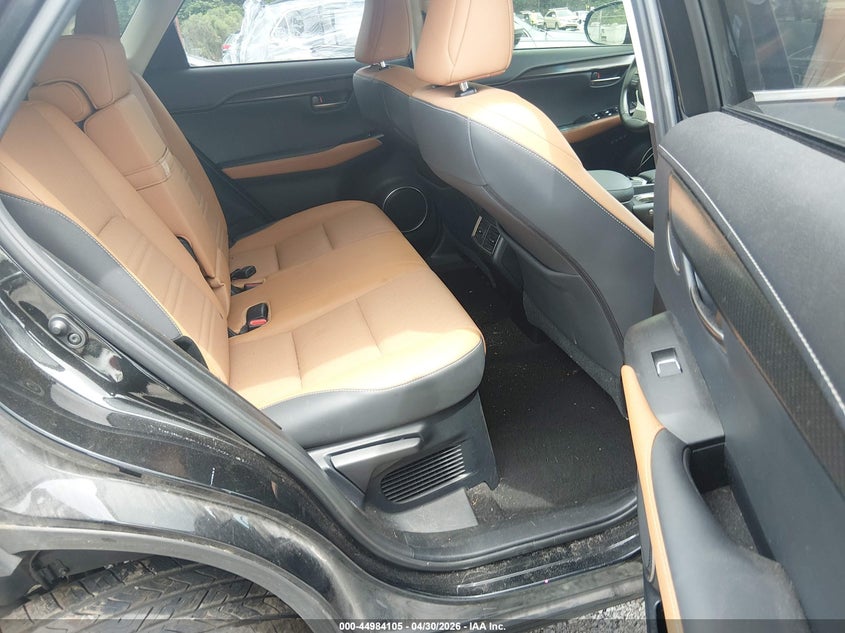 2019 Lexus Nx VIN JTJYARBZ3K2144601 IAAI salvage auction — RIGHT REAR, Rebuildable (Florida), sold $6,600 on 2026-07-21 (photo 8)