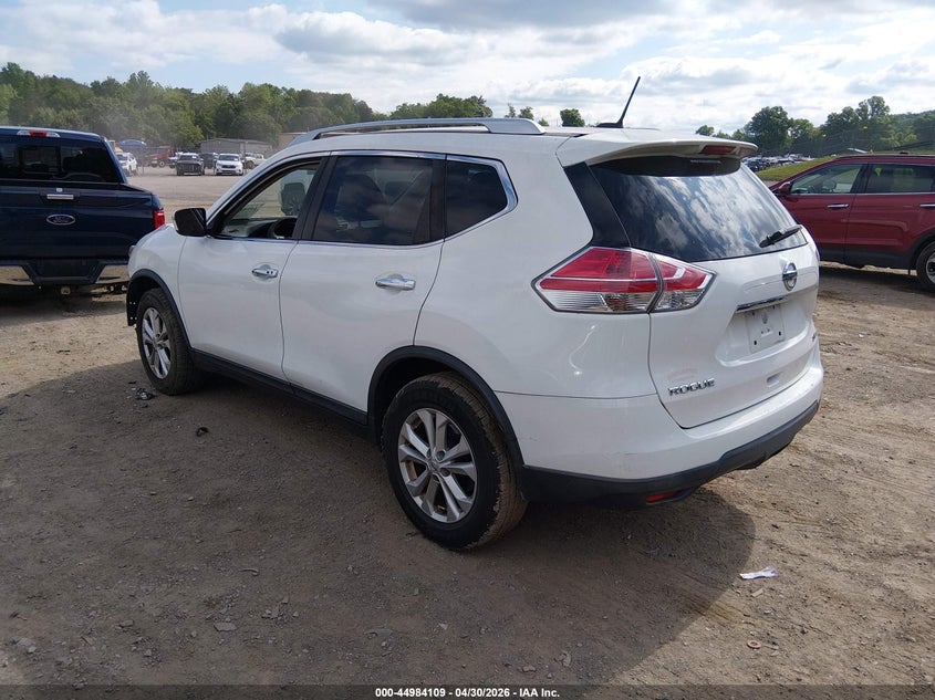 2016 Nissan Rogue VIN KNMAT2MV3GP708225 IAAI salvage auction — FRONT END, Rebuildable (Florida), sold $900 on 2026-07-08 (photo 3)