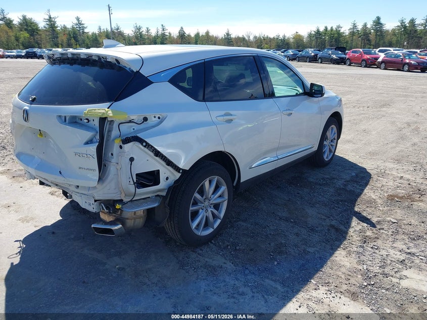 2024 Acura Rdx VIN 5J8TC2H34RL040013 IAAI salvage auction — REAR END, Salvage (Massachusetts), sold $13,600 on 2026-08-28 (photo 4)