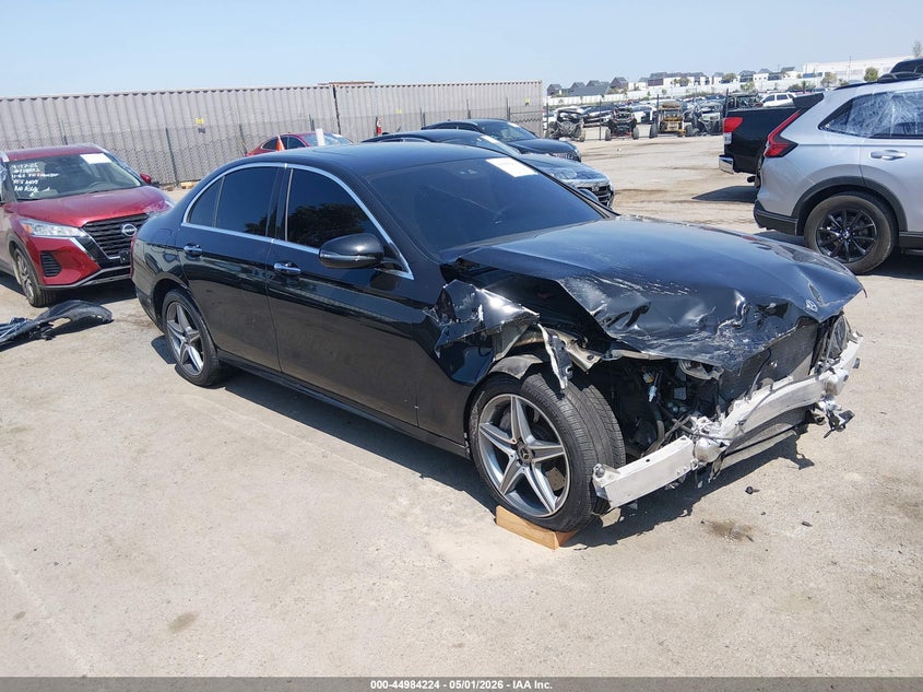 2018 Mercedes-benz E-klasse VIN WDDZF6GB8JA430893 IAAI salvage auction — FRONT END, Salvage (California), sold $4,850 on 2026-07-29 (photo 1)