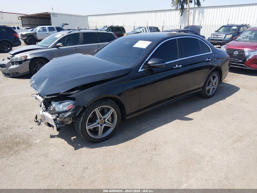 2018 Mercedes-benz E-klasse VIN WDDZF6GB8JA430893 IAAI salvage auction — FRONT END, Salvage (California), sold $4,850 on 2026-07-29 (photo 2)