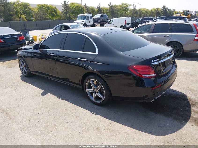 2018 Mercedes-benz E-klasse VIN WDDZF6GB8JA430893 IAAI salvage auction — FRONT END, Salvage (California), sold $4,850 on 2026-07-29 (photo 3)