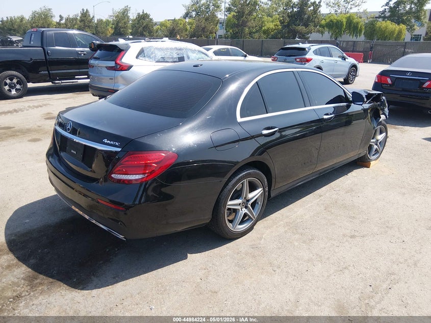 2018 Mercedes-benz E-klasse VIN WDDZF6GB8JA430893 IAAI salvage auction — FRONT END, Salvage (California), sold $4,850 on 2026-07-29 (photo 4)