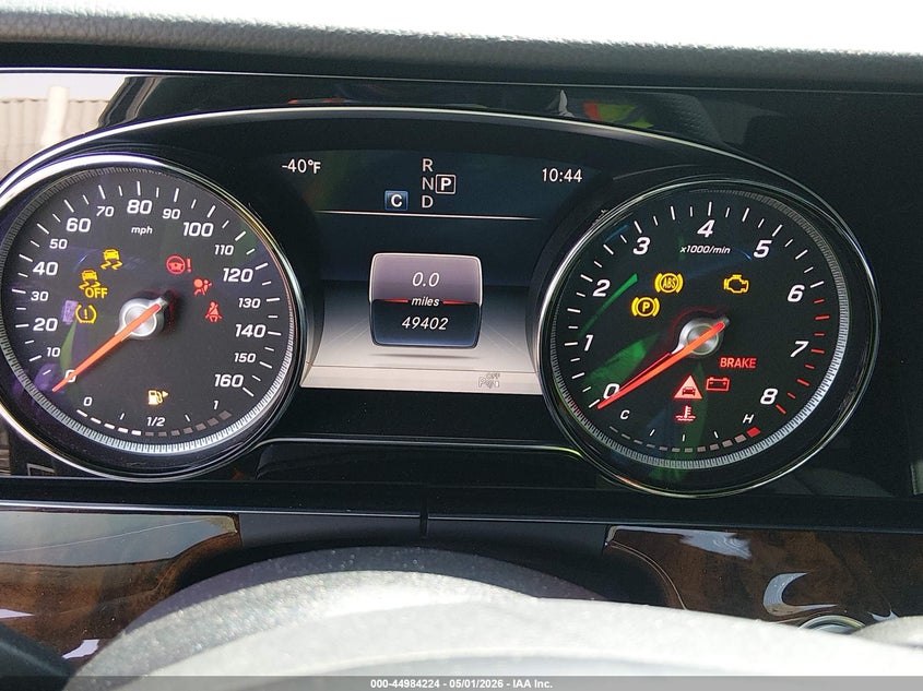 2018 Mercedes-benz E-klasse VIN WDDZF6GB8JA430893 IAAI salvage auction — FRONT END, Salvage (California), sold $4,850 on 2026-07-29 (photo 7)