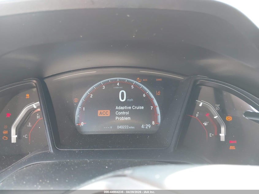 2021 Honda Civic VIN SHHFK7H41MU232245 IAAI salvage auction — FRONT END, Original (Texas), sold $7,775 on 2026-07-15 (photo 7)