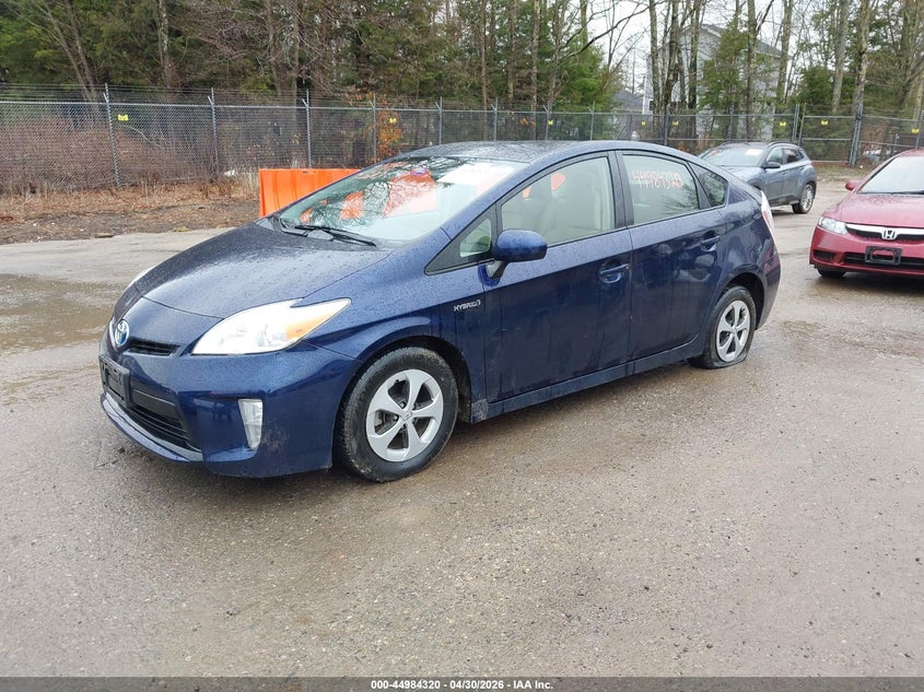 2012 Toyota Prius VIN JTDKN3DU7C0333972 IAAI salvage auction — NORMAL WEAR, Salvage (Texas), sold $1,100 on 2026-07-20 (photo 2)