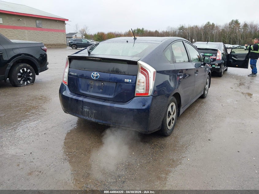 2012 Toyota Prius VIN JTDKN3DU7C0333972 IAAI salvage auction — NORMAL WEAR, Salvage (Texas), sold $1,100 on 2026-07-20 (photo 4)