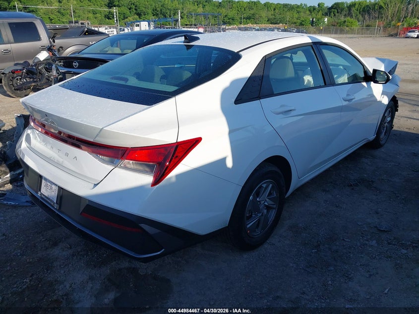 2026 Hyundai Elantra VIN KMHLL4DG7TU201339 IAAI salvage auction — FRONT END, Salvage (Tennessee), sold $4,650 on 2026-07-20 (photo 4)