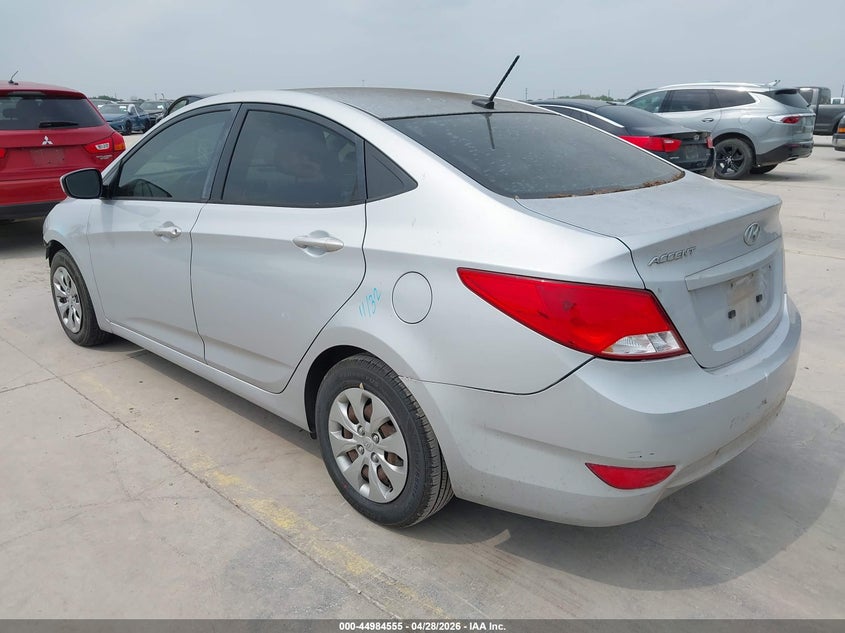 2016 Hyundai Accent VIN KMHCT4AE1GU011805 IAAI salvage auction — FRONT END, Original (Texas), sold $525 on 2026-07-20 (photo 3)