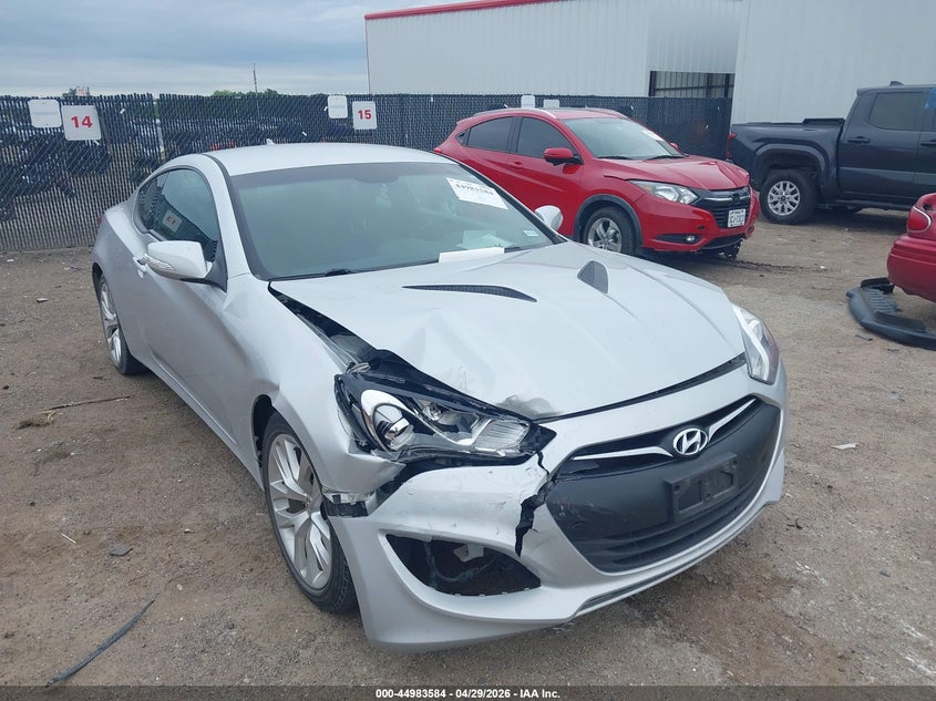 2016 Hyundai Genesis VIN KMHHT6KJ0GU133035 IAAI salvage auction — RIGHT FRONT, Original (Texas), sold $3,250 on 2026-07-14 (photo 1)