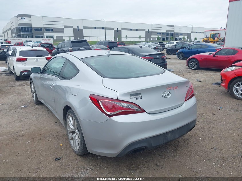 2016 Hyundai Genesis VIN KMHHT6KJ0GU133035 IAAI salvage auction — RIGHT FRONT, Original (Texas), sold $3,250 on 2026-07-14 (photo 3)