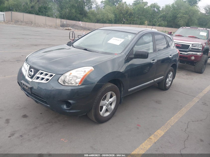 2012 Nissan Rogue VIN JN8AS5MV2CW710864 IAAI salvage auction — FRONT END, Salvage (Utah), sold $450 on 2026-07-23 (photo 2)