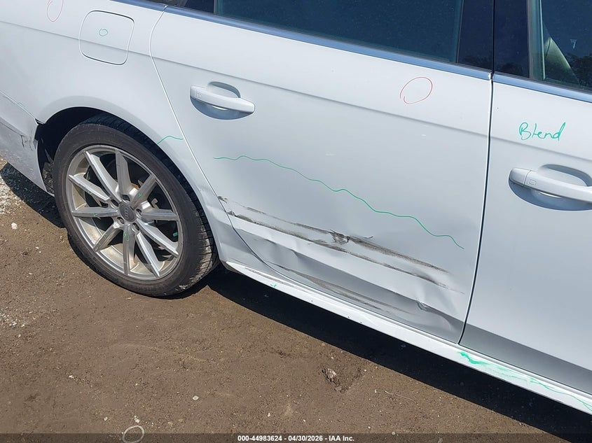 2014 Audi A4 VIN WAUEFAFL2EN006854 IAAI salvage auction — RIGHT REAR, Salvage (Illinois), sold $2,400 on 2026-07-14 (photo 6)