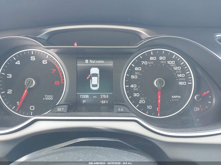 2014 Audi A4 VIN WAUEFAFL2EN006854 IAAI salvage auction — RIGHT REAR, Salvage (Illinois), sold $2,400 on 2026-07-14 (photo 7)
