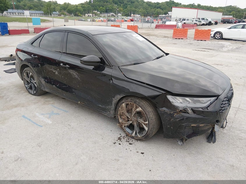 2022 Audi A3 VIN WAUGUDGY6NA063155 IAAI salvage auction — FRONT END, Salvage Title, sold $6,125 on 2026-07-17 (photo 1)