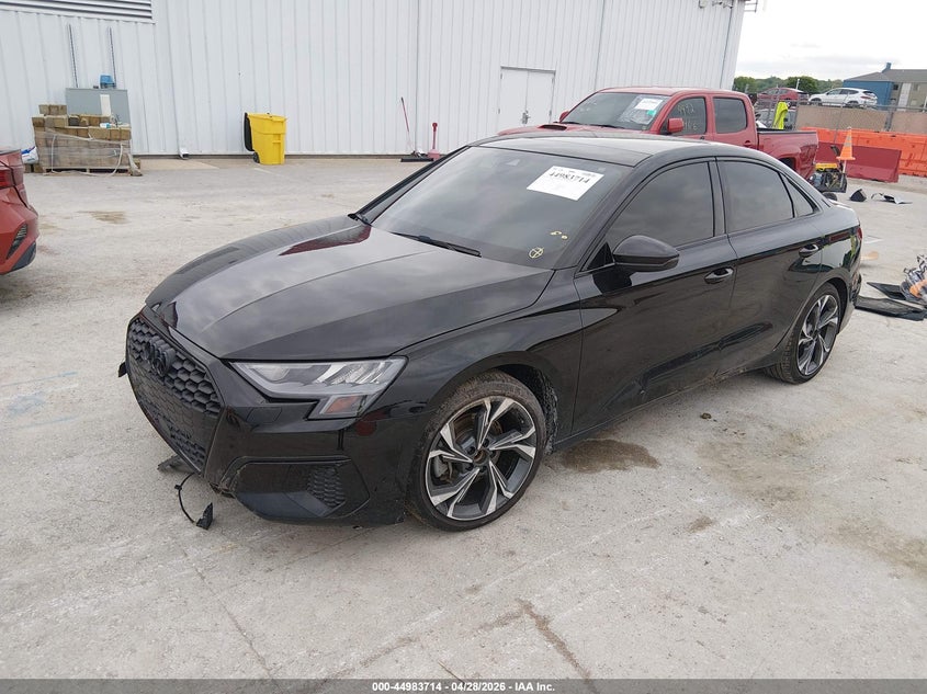 2022 Audi A3 VIN WAUGUDGY6NA063155 IAAI salvage auction — FRONT END, Salvage Title, sold $6,125 on 2026-07-17 (photo 2)