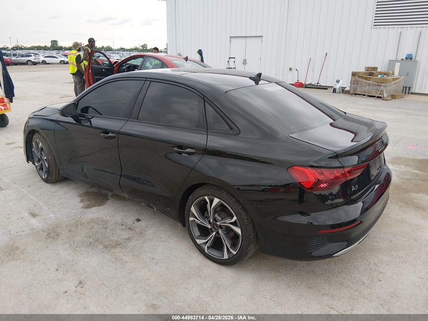 2022 Audi A3 VIN WAUGUDGY6NA063155 IAAI salvage auction — FRONT END, Salvage Title, sold $6,125 on 2026-07-21 (photo 3)