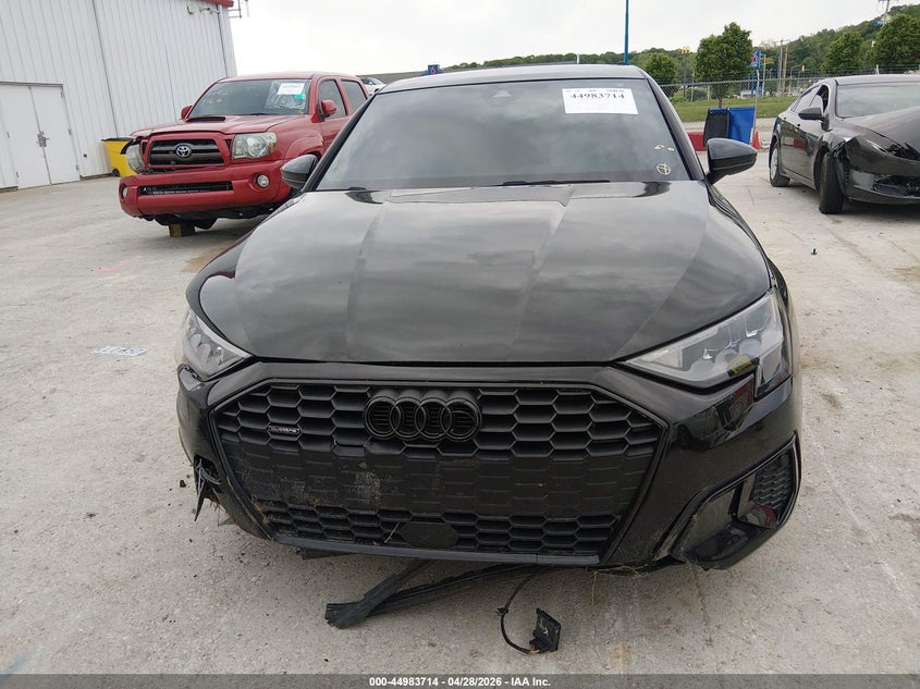 2022 Audi A3 VIN WAUGUDGY6NA063155 IAAI salvage auction — FRONT END, Salvage Title, sold $6,125 on 2026-07-21 (photo 6)