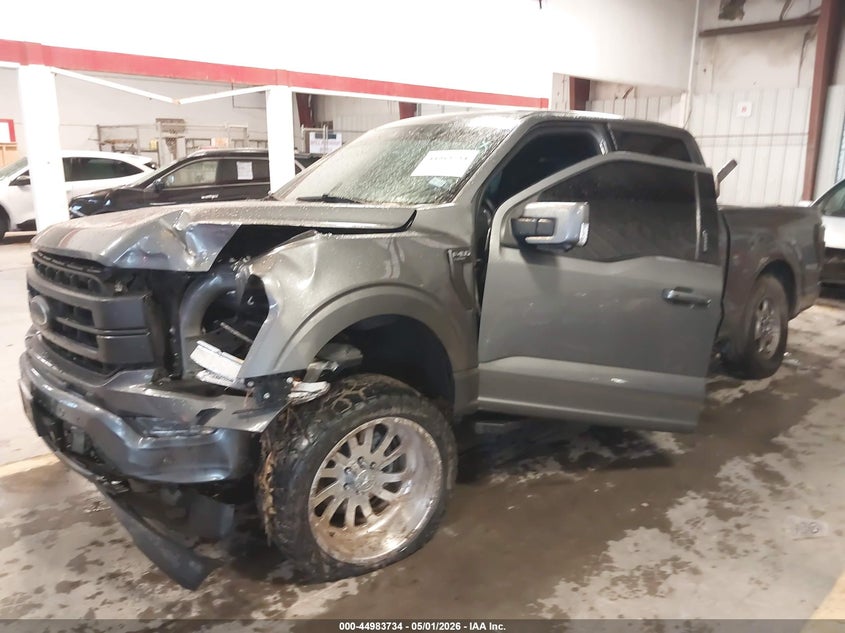 2021 Ford F-150 VIN 1FTFW1E80MKD94350 IAAI salvage auction — LEFT FRONT, Wait Title, sold $6,100 on 2026-07-24 (photo 2)