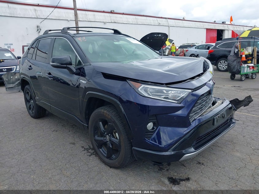 2021 Toyota Rav 4 VIN JTME6RFVXMD512777 IAAI salvage auction — LEFT FRONT, Salvage (Oregon), sold $10,300 on 2026-07-09 (photo 1)