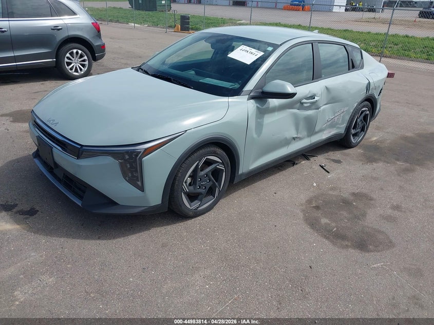 2025 Kia K4 VIN 3KPFU4DE6SE013129 IAAI salvage auction — LEFT SIDE, Salvage (Minnesota), sold $6,200 on 2026-07-30 (photo 2)
