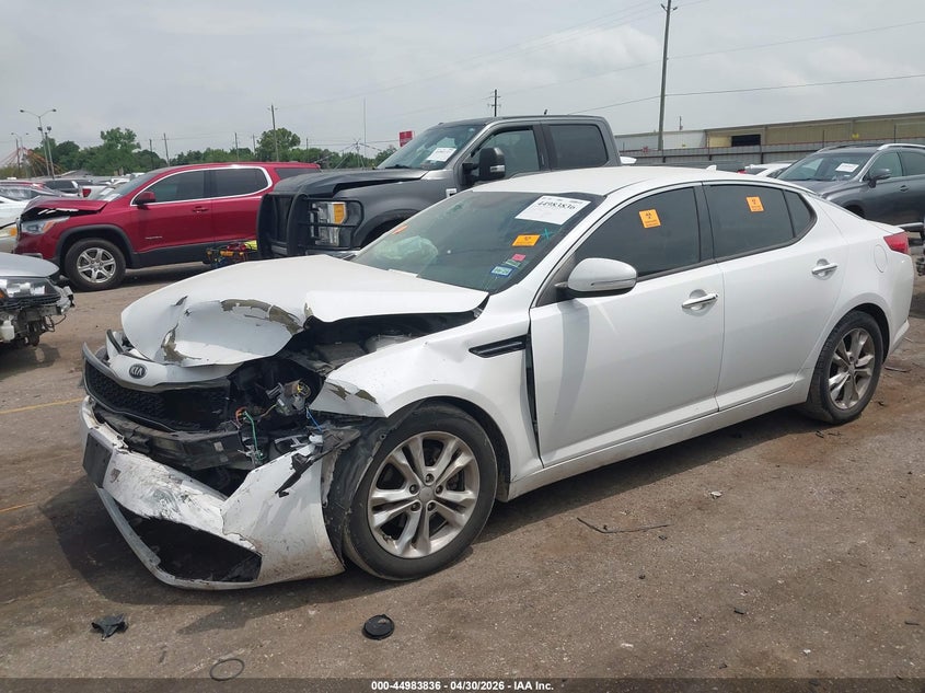2013 Kia Optima VIN 5XXGN4A71DG254758 IAAI salvage auction — BIO HAZARD, Salvage (Texas), sold $475 on 2026-07-22 (photo 2)