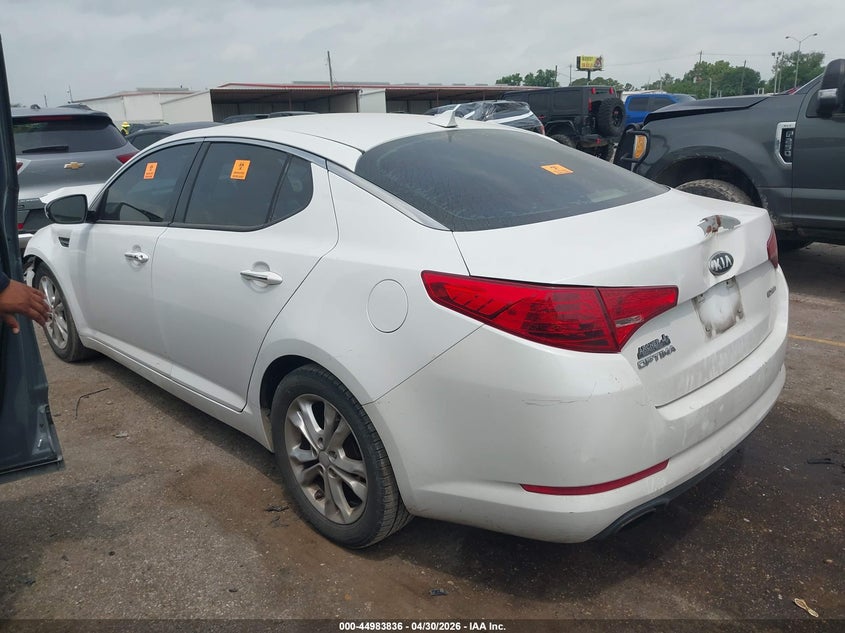 2013 Kia Optima VIN 5XXGN4A71DG254758 IAAI salvage auction — BIO HAZARD, Salvage (Texas), sold $475 on 2026-07-22 (photo 3)