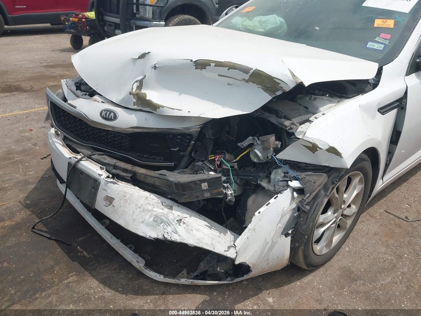 2013 Kia Optima VIN 5XXGN4A71DG254758 IAAI salvage auction — BIO HAZARD, Salvage (Texas), sold $475 on 2026-07-22 (photo 6)