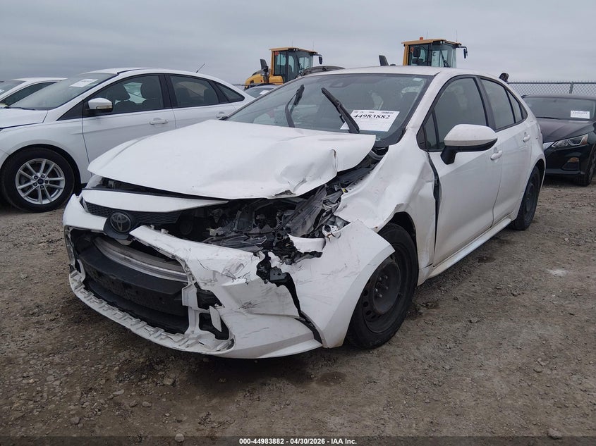 2021 Toyota Corolla VIN JTDEPMAE2MJ124645 IAAI salvage auction — FRONT & REAR, Original (Texas), sold $3,850 on 2026-07-14 (photo 2)