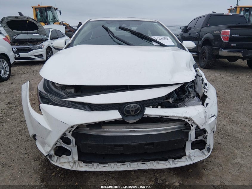 2021 Toyota Corolla VIN JTDEPMAE2MJ124645 IAAI salvage auction — FRONT & REAR, Original (Texas), sold $3,850 on 2026-07-14 (photo 6)