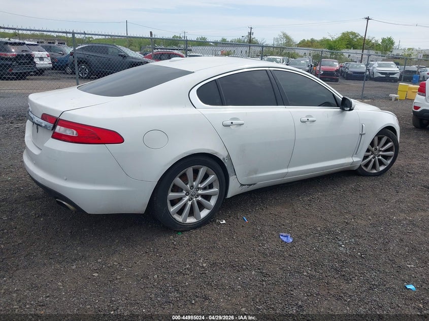 2011 Jaguar Xf VIN SAJWA0GB3BLR85671 IAAI salvage auction — NORMAL WEAR, Salvage (Texas), sold $550 on 2026-07-29 (photo 4)