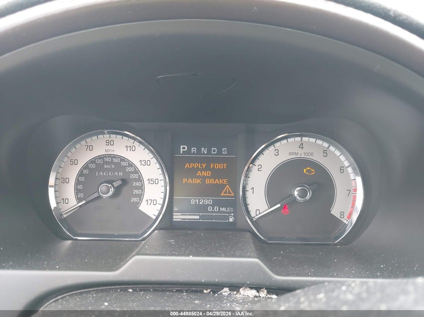 2011 Jaguar Xf VIN SAJWA0GB3BLR85671 IAAI salvage auction — NORMAL WEAR, Salvage (Texas), sold $550 on 2026-07-29 (photo 7)