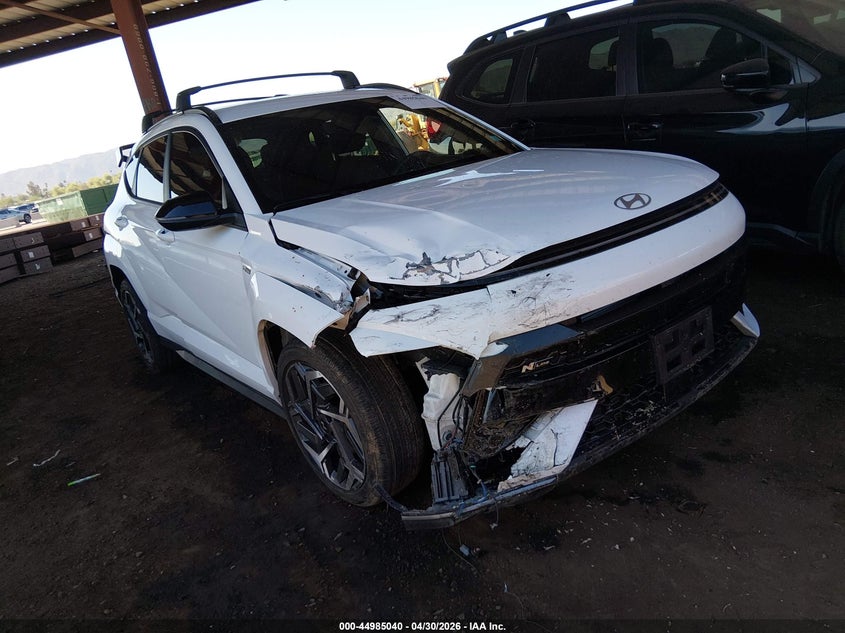 2025 Hyundai Kona VIN KM8HB3A3XSU251381 IAAI salvage auction — RIGHT FRONT, Salvage (Arizona), sold $6,475 on 2026-07-14 (photo 6)