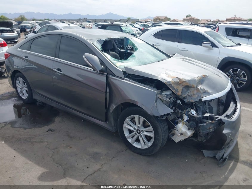 2014 Hyundai Sonata VIN 5NPEB4AC9EH914130 IAAI salvage auction — RIGHT FRONT, Salvage (Arizona), sold $450 on 2026-08-03 (photo 6)